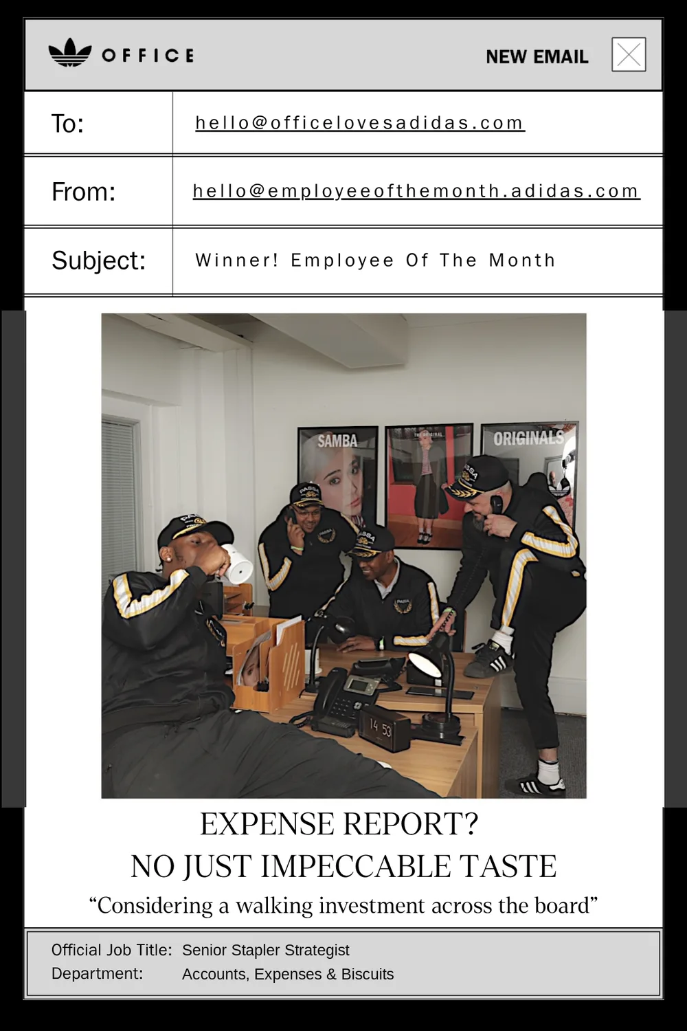 adidas × OFFICE ft. Miso Extra