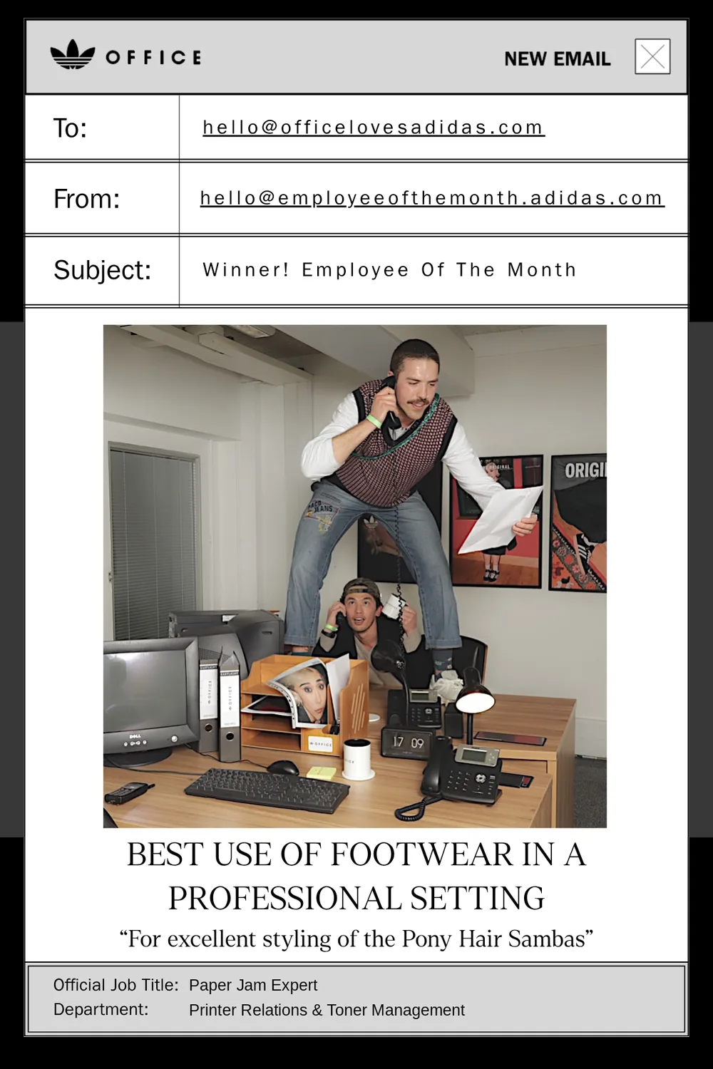 adidas × OFFICE ft. Miso Extra
