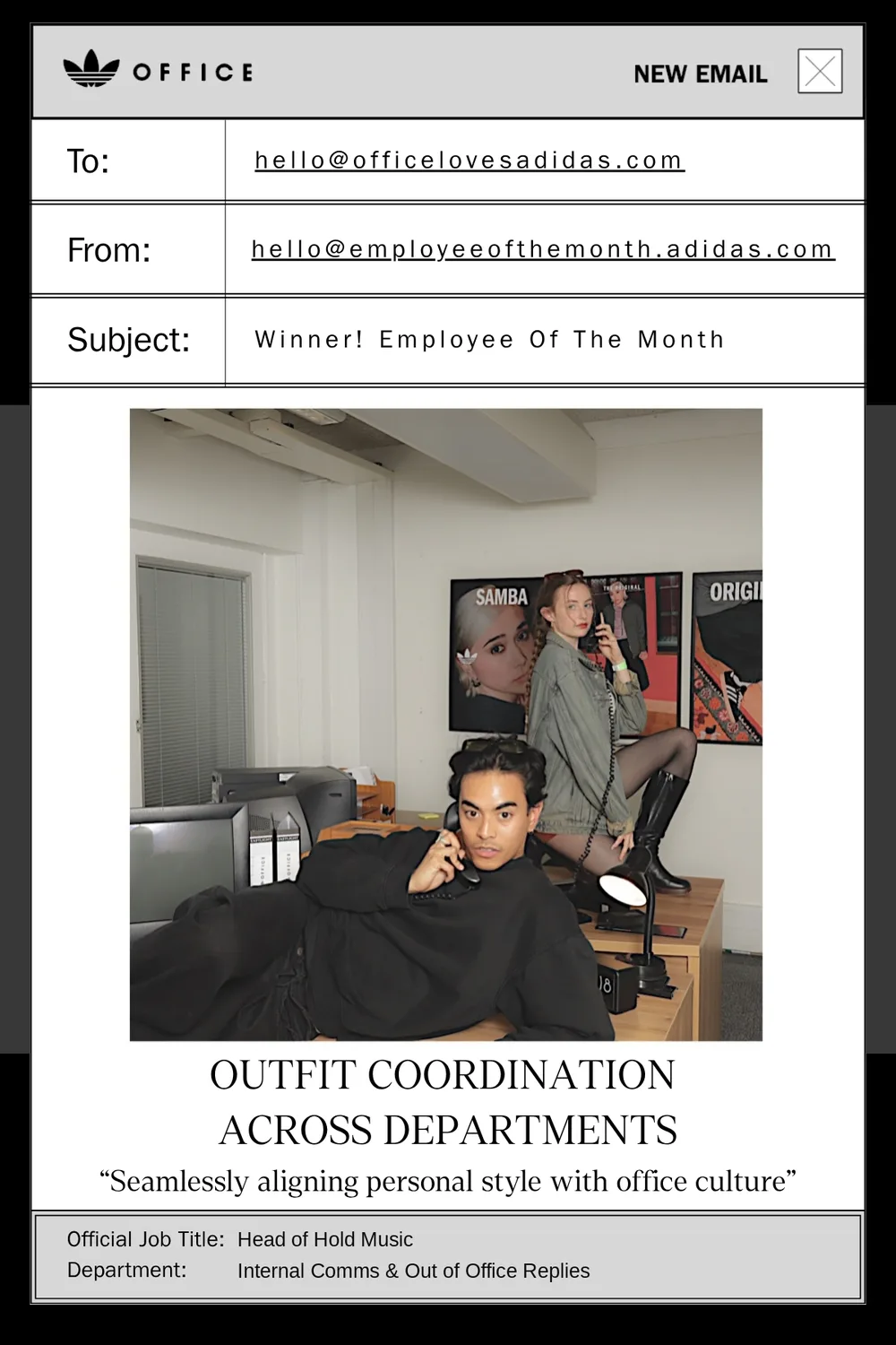 adidas × OFFICE ft. Miso Extra