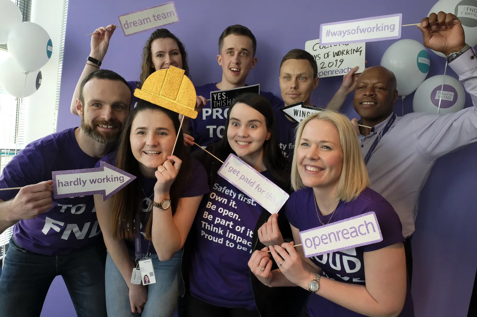 Openreach team events