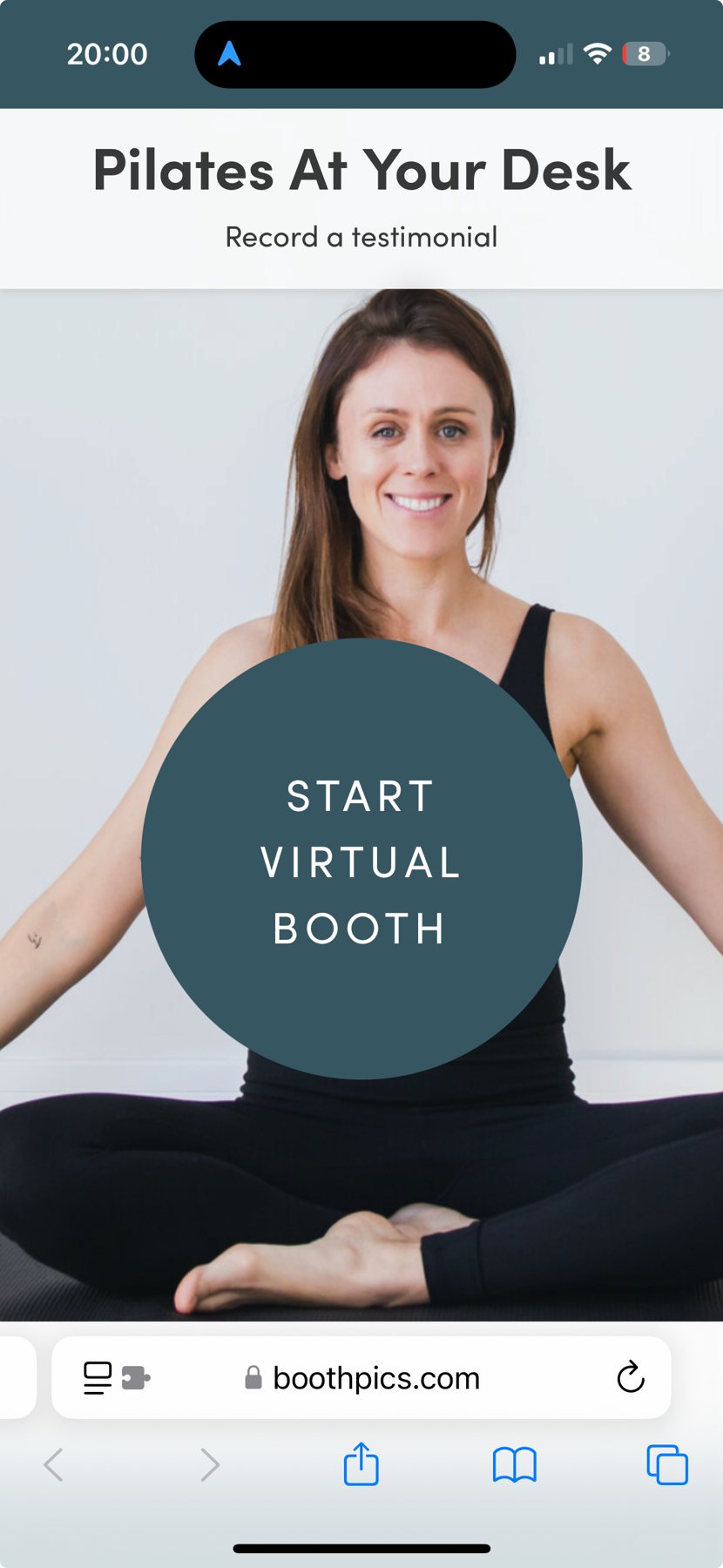 Kerrie Anne Pilates virtual booth