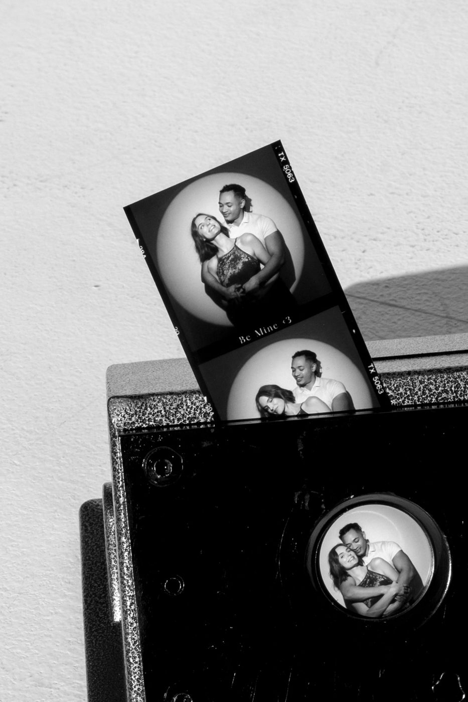 Vintage photo strips