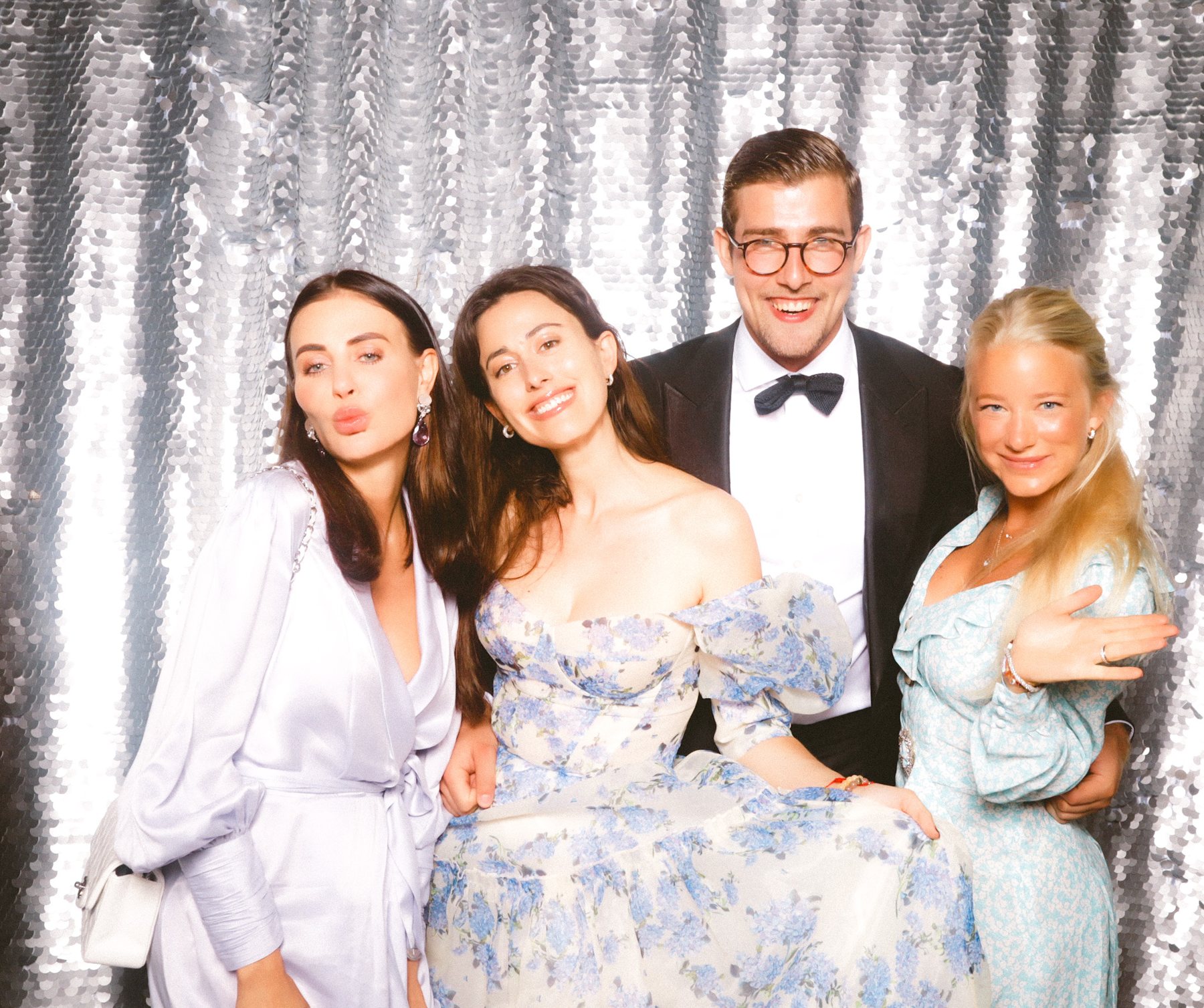 Classic Print at a wedding